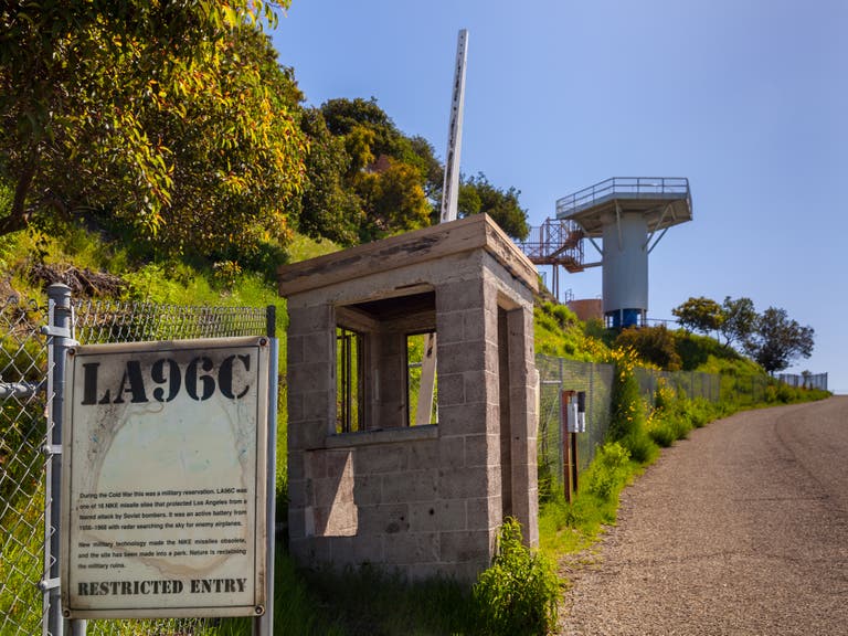 Nike Missile Site at San Vicente Mountain Park