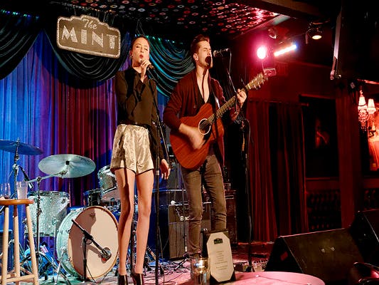 Malese Jow and Austin Charles at The Mint | Photo courtesy of Justin Higuchi, Flickr